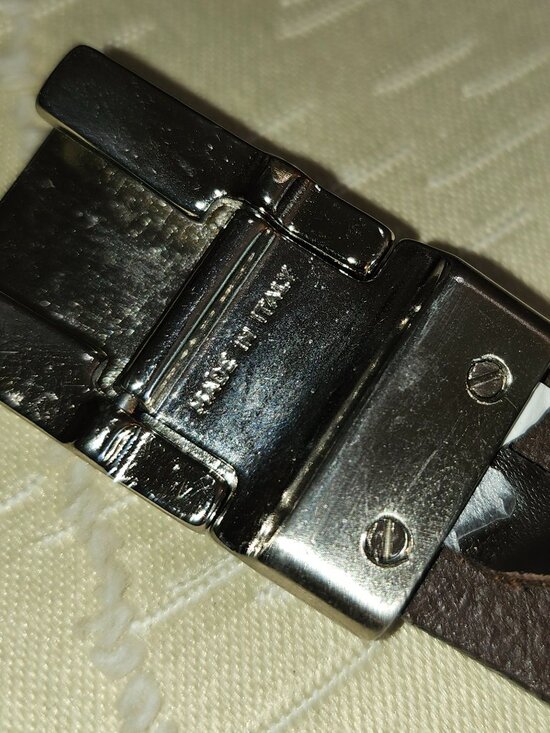 COACH BELT FEATURED IN RICH BROWN POLISHED COWHIDE WITH SILVER TONE CLIP CLOSURE main image 10